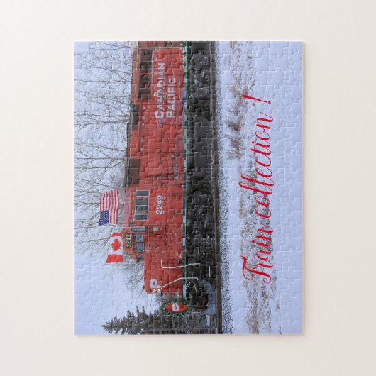 Puzzle Fun Art Train Famille (Vertical)