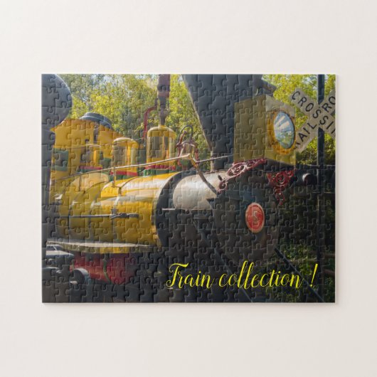 Puzzle Fun Art Train Famille (Horizontal)