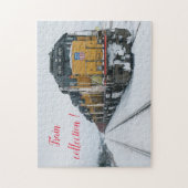 Puzzle Fun Art Train Famille (Vertical)