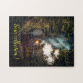 Puzzle Fun Art Train Famille (Horizontal)