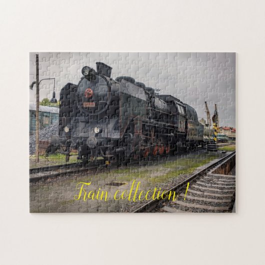 Puzzle Fun Art Train Famille (Horizontal)