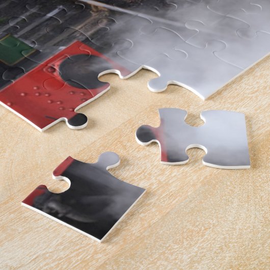 Puzzle Fun Art Train Famille (Côté)