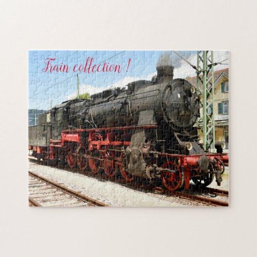 Puzzle Fun Art Train Famille (Horizontal)