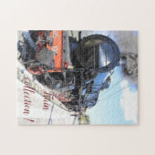 Puzzle Fun Art Train Famille (Horizontal)