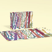 Puzzle Fun Challenging Whimsical Colorful Crazy Forest