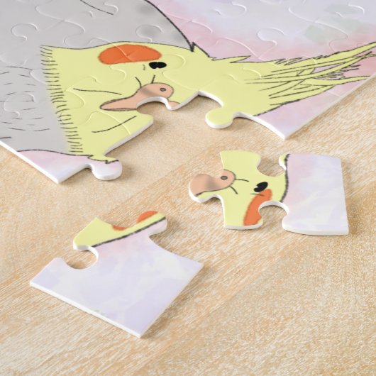 Puzzle Fun Cockatiel Bird (Côté)