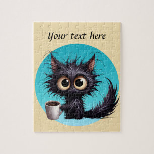 Puzzle Fun coffee cat ajouter
