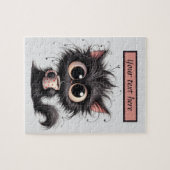 Puzzle Fun coffee cat ajouter (Horizontal)