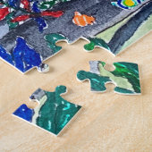 Puzzle Fun Coloré Bleu & Forêt Verte (Côté)