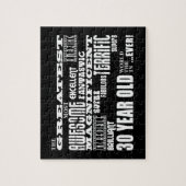 Puzzle Fun Cool 30e anniversaire Grandes 30 ans (Vertical)