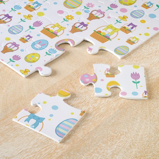 Puzzle FUN de Pâques (Côté)