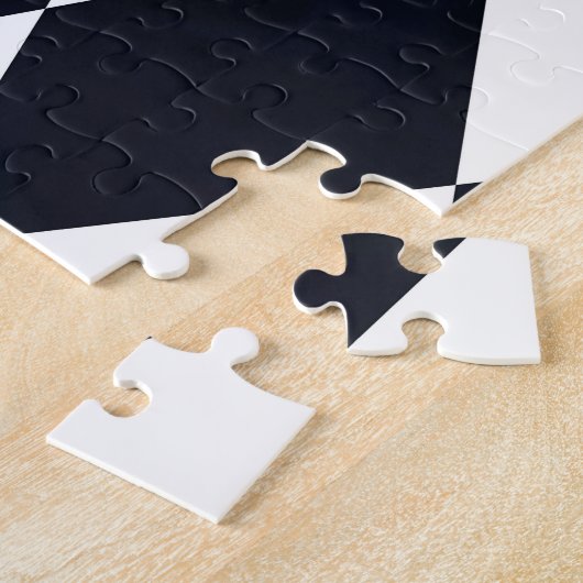 Puzzle Fun Illusion Checkerboard Gold Silver Balls (Côté)