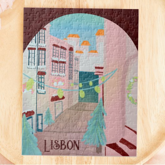 Puzzle Fun Lisbonne Portugais hiver