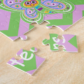 Puzzle Fun Papillon Jardin Enfants Alphabet Apprentissage (Côté)