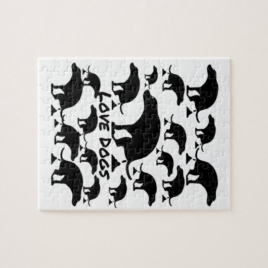 Puzzle Fun Pooping Chien (Horizontal)