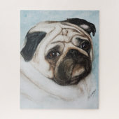 Puzzle Fun Pug Puppy (Vertical)
