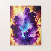 Puzzle Fun Science Fiction Feu Galactique Purple Explosio (Vertical)