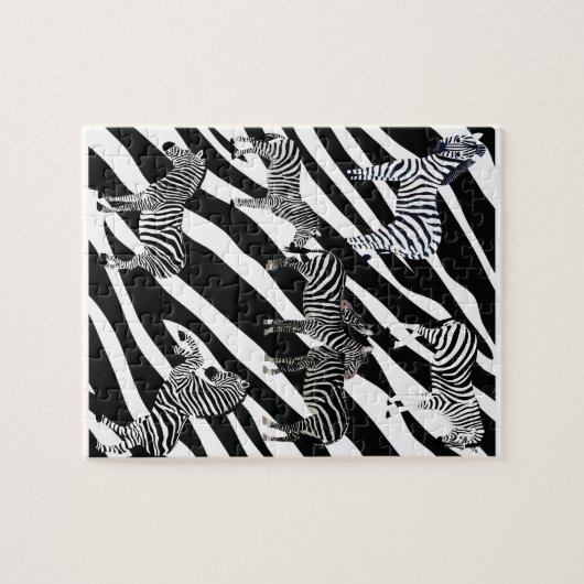 Puzzle Fun Zebra (Horizontal)