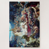 Puzzle Funérailles d'un guerrier viking Sigurd et Brynhil (Vertical)