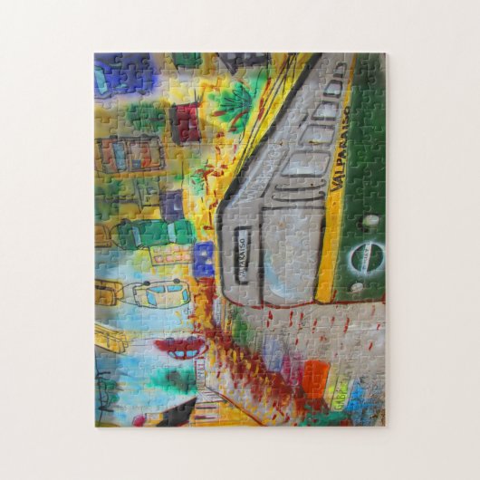 Puzzle funiculaire de Valparaiso (Vertical)