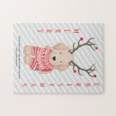 Puzzle Funky Prank Noël Golden Retriever Puppy Cadeau (Horizontal)