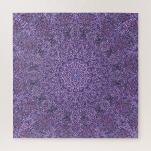 Puzzle Funky rose et violet Mandala (Vertical)