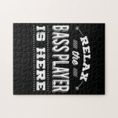 Puzzle Funny Bass Guitar Relax (Horizontal)