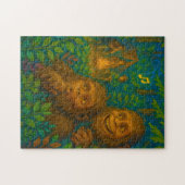 Puzzle Funny Big Foot Noises in Woods Imaginaire Art (Horizontal)