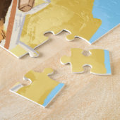 Puzzle Funny Cavalier King Charles Spaniels at the Beach  (Côté)