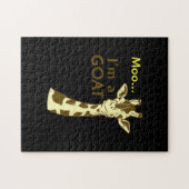 Puzzle Funny Confusing Giraffe Moo I (Horizontal)