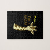 Puzzle Funny Confusing Giraffe Moo I (Horizontal)
