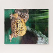 Puzzle Funny Leopard Gecko sourit pour les Paparazzi (Horizontal)
