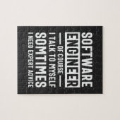 Puzzle Funny Programming Software Engineer Gift (Horizontal)