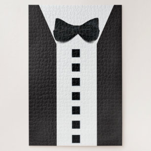 Puzzle Funny Tuxedo 🎩 jolie minimaliste Élégance