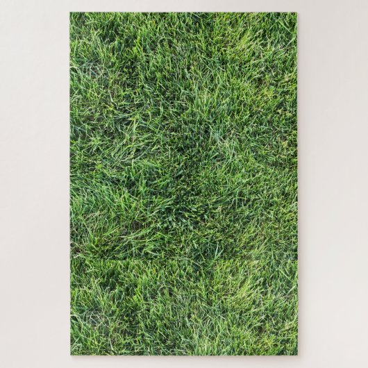 Puzzle Funny vert herbe texture motif vrai photo fun (Vertical)