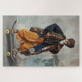 Puzzle Fusion culturelle sur roues (Horizontal)