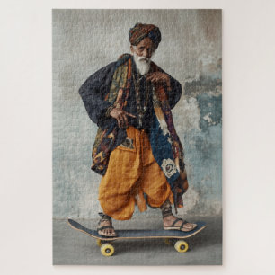 Puzzle Fusion culturelle sur roues