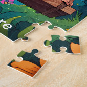 Puzzle Fusion des enfants de l'Imaginaire et de l'art de  (Côté)