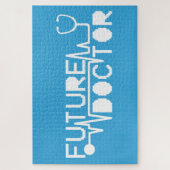 Puzzle Futur médecin medecine Stethoscope Mug (Vertical)