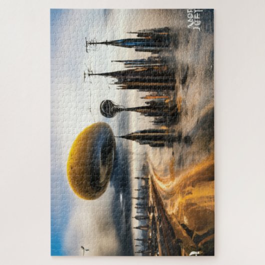 Puzzle Futuriste Metropolis (Vertical)
