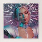 Puzzle Futuristic queen (Vertical)