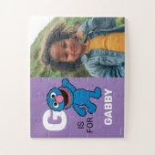 Puzzle G personnalisé est pour Grover | Photo (Vertical)