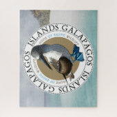 Puzzle Galapagos Islands Blue Footed Booby Bird (Vertical)