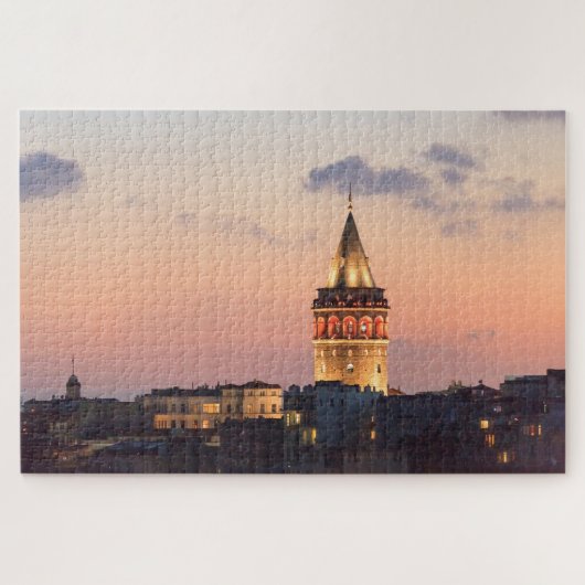 Puzzle Galata Tower, Istanbul (Horizontal)