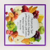 Puzzle Galatians 5:22-23 Poster (Horizontal)