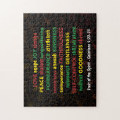 Puzzle GALATIENS 5:22-23 Fruit de l'Esprit chrétien (Vertical)