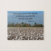 Puzzle Galations 6:7 Ne soyez pas trompé, Dieu n'est pas  (Horizontal)