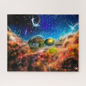 Puzzle Galaxie abstraite (Horizontal)