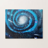 Puzzle Galaxie Bleue (Horizontal)