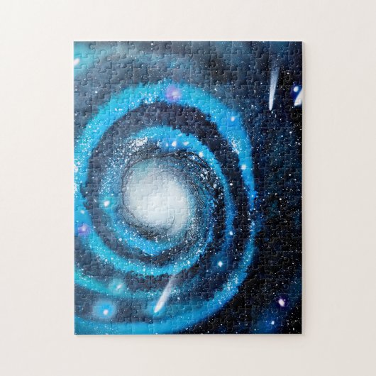 Puzzle Galaxie Bleue (Vertical)